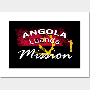 Angola Luanda Mormon LDS Mission Missionary Shirt and Gift Posters and Art